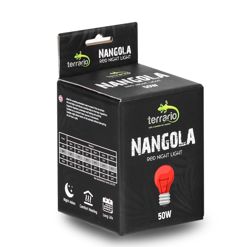 Terrario Nangola Red Night Light - 50W red bulb